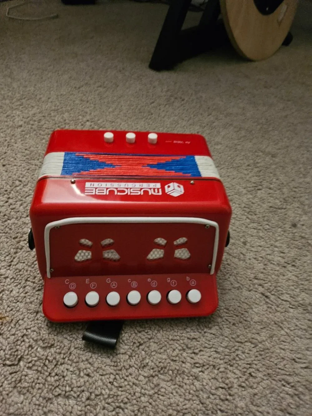 Musicube Percussion 10-key Accordion